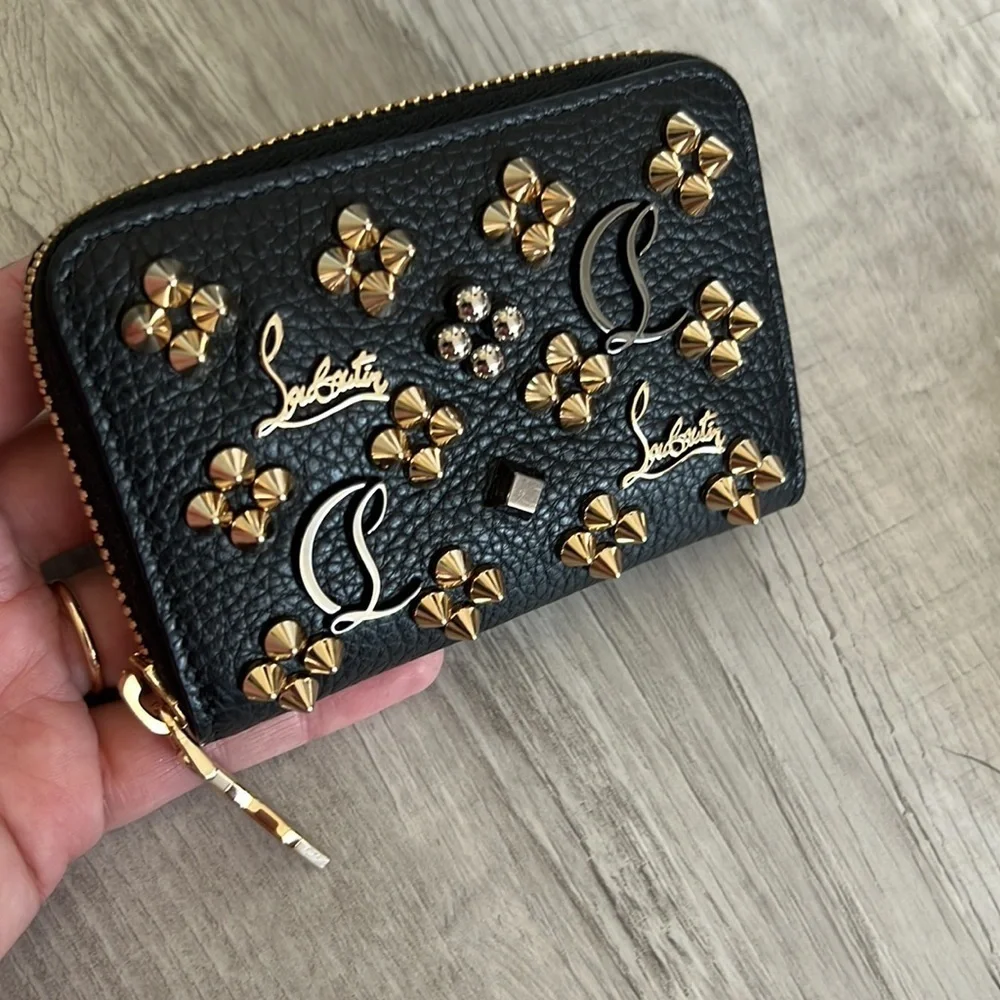 ๐ CHRISTIAN LOUBOUTIN - Like new in box Pannetone zippy wallet - Picture 3 of 8